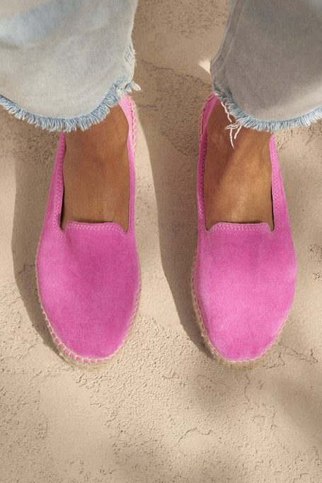 Hamptons espadrillot, pinkki