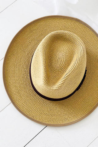 Reno straw sun hat, tan