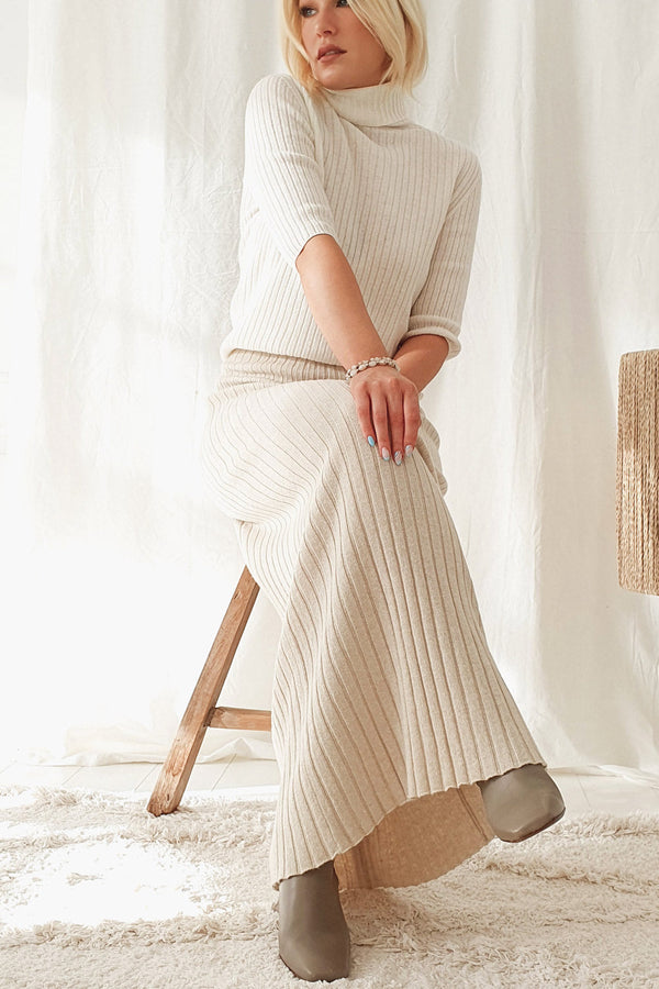 Sassy neulehame, beige