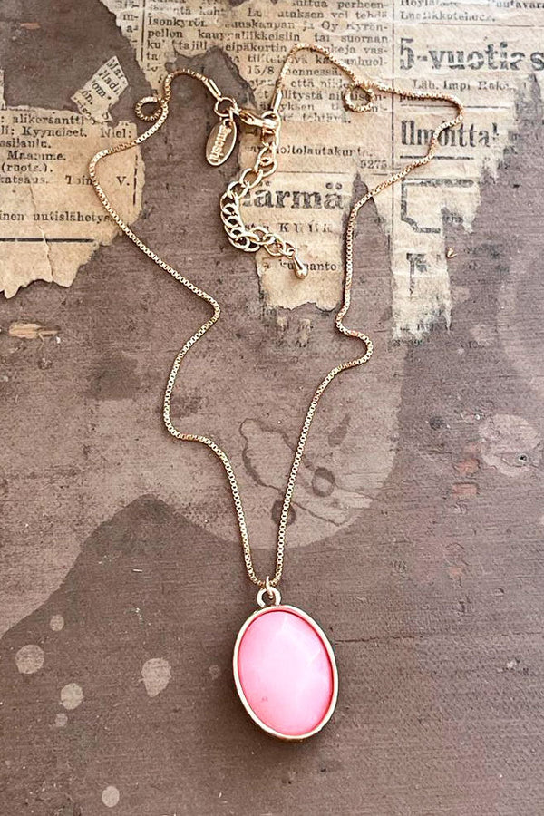 Scarlett kaulakoru, light pink