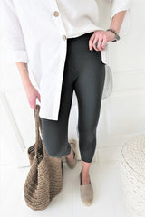 Bamboo leggings midi, grafiitti/harmaa