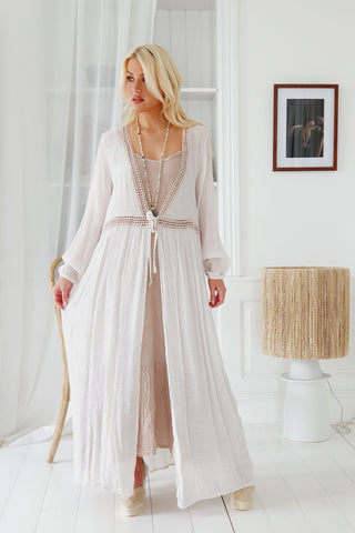Iris kaftan, sand
