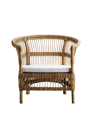 Palma lounge rattan chair, 88x75x88cm