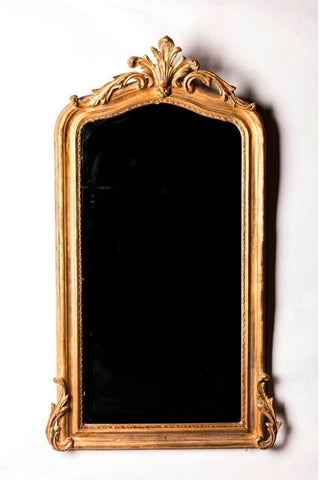 Renard mirror, gold