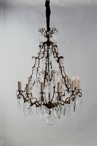 Roma chandelier, gold